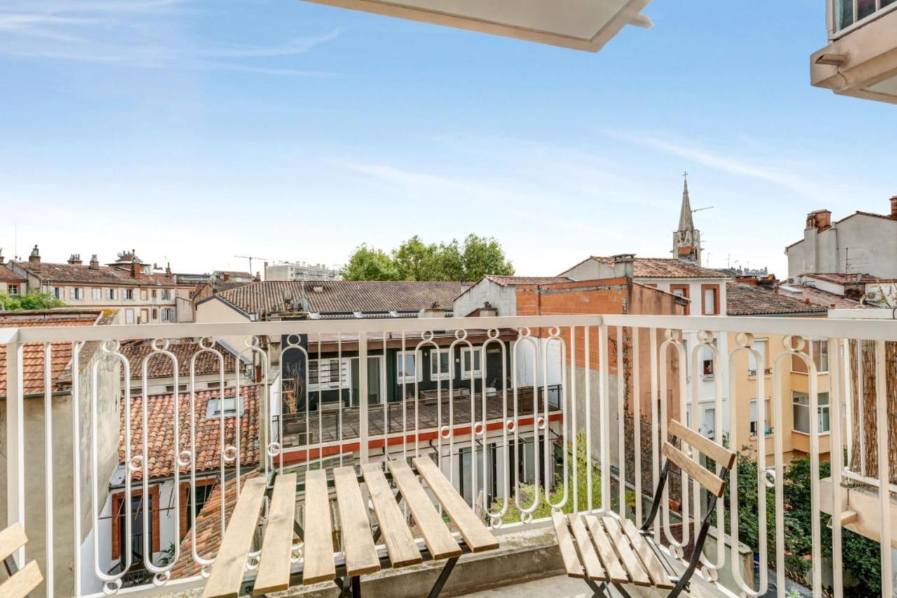 2Br In Toulouse Colors With Balcony - Welkeysアパートメント エクステリア 写真
