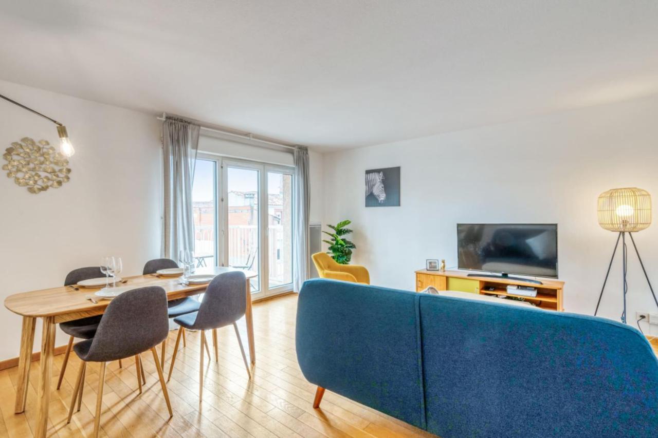 2Br In Toulouse Colors With Balcony - Welkeysアパートメント エクステリア 写真